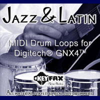 Jazz & Latin MIDI Drum Loop Library